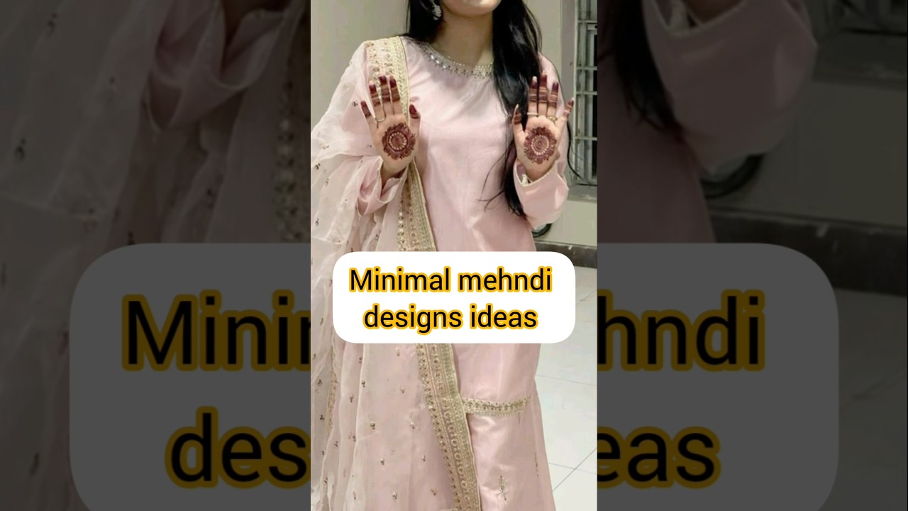 minimal mehndi designs ideas ♡ 
