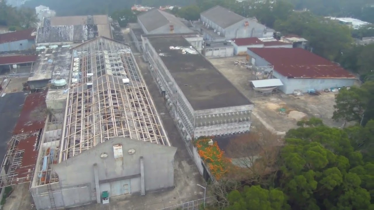 The Shaw Brothers studios by drone with Hsiao Ho, (Mad monkey Kung Fu) me and KK!