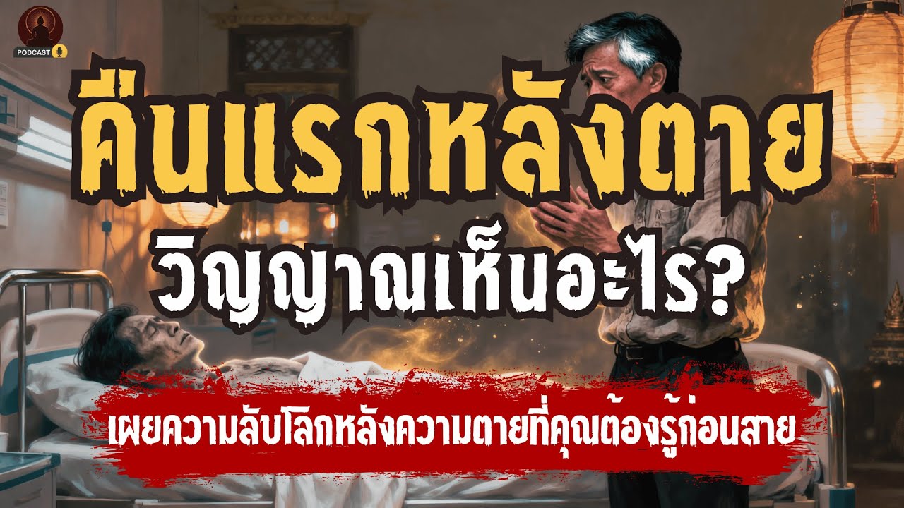 คืนแรกหลังตาย วิญญาณเห็นอะไร? เผยความลับโลกหลังความตายที่คุณต้องรู้ก่อนสาย | ตำนานแห่งปัญญา