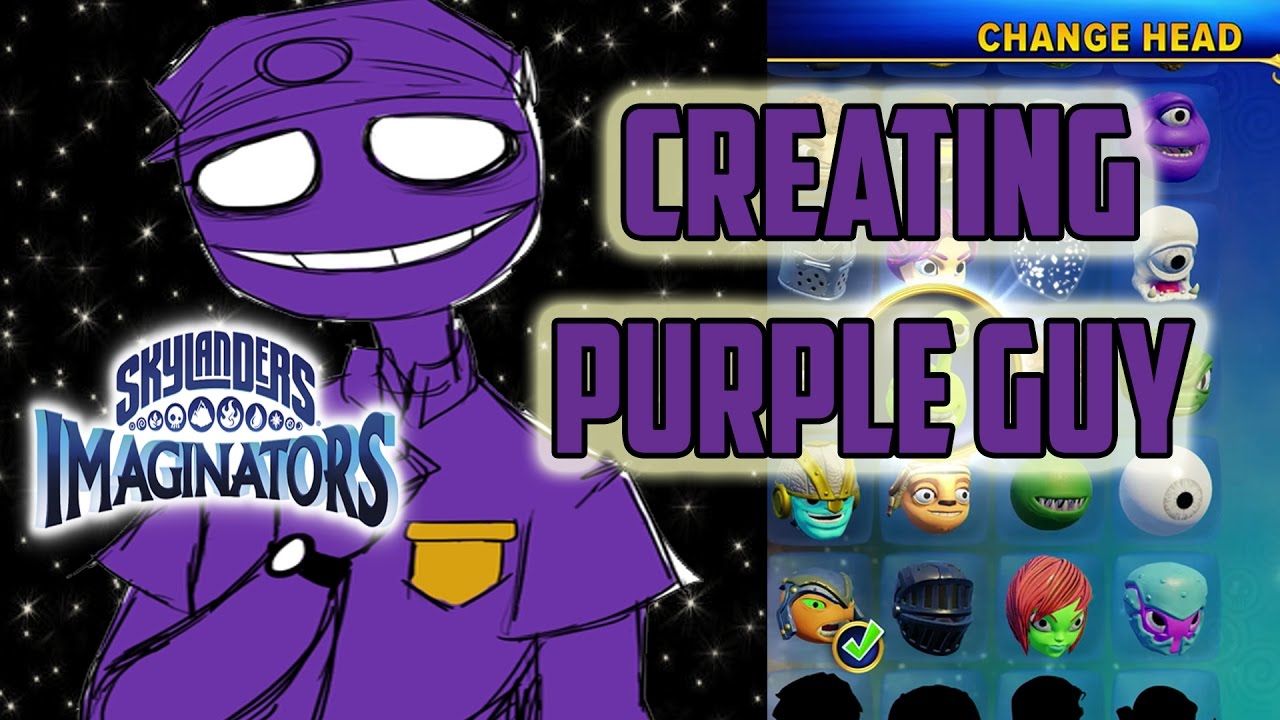 Skylanders Imaginators Creation | CREATING THE PURPLE GUY (FNAF : FIVE NIGHTS AT FREDDY'S)