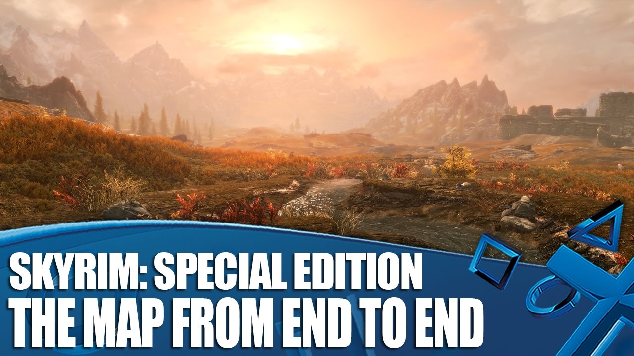 Skyrim: Special Edition - The Map From End To End