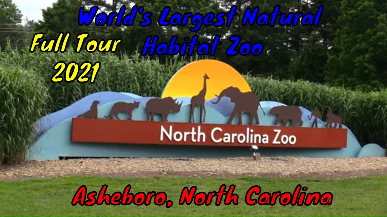 North Carolina Zoo Full Tour - Asheboro, North Carolina