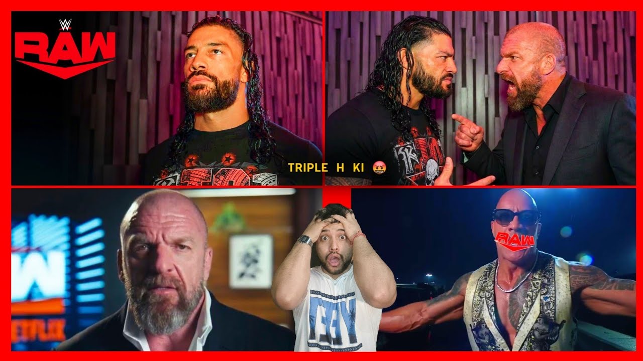 Roman WWE Se Bahar!? 🔥 backstage Roman vs Triple H | Rock Returns for OTC | AJ Styles News 2026