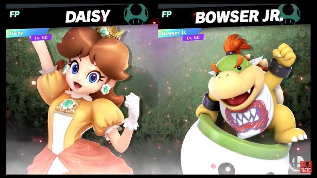 Super Smash Bros Ultimate Amiibo Fights  &ndash; 6pm Daisy vs Bowser Jr