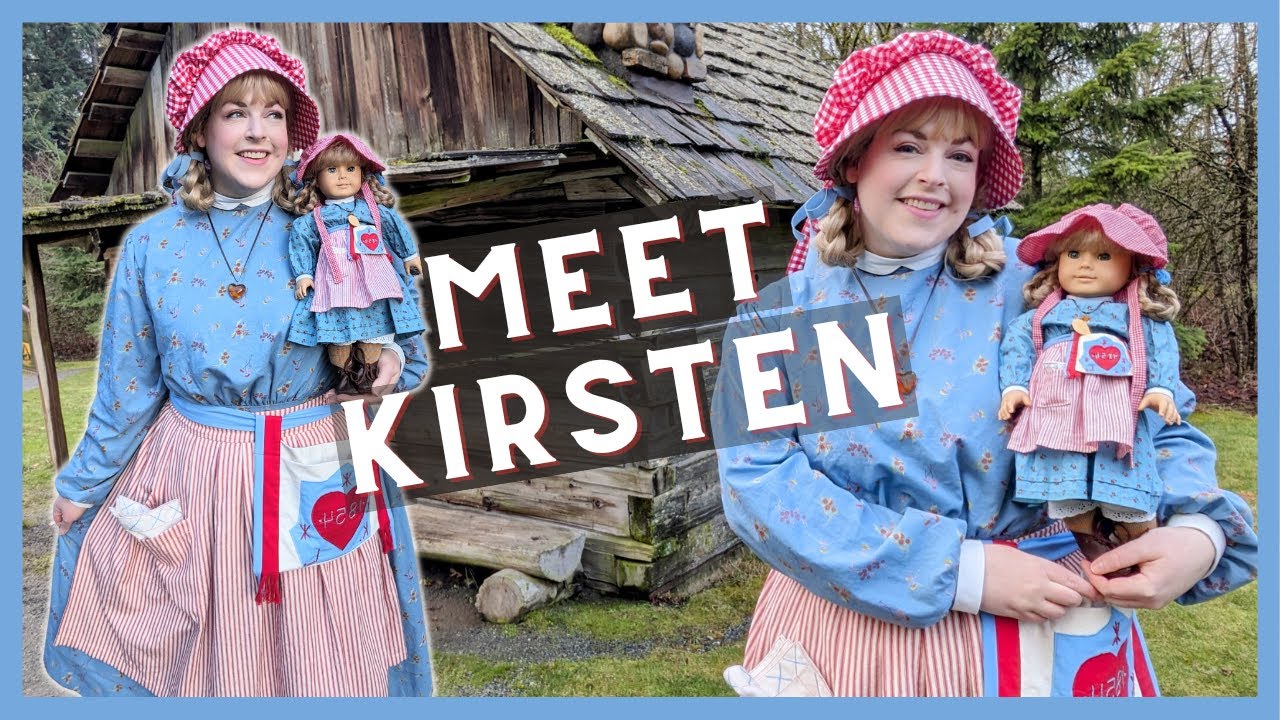 I Made Kirsten's Meet Dress! My Finished American Girl Cosplay