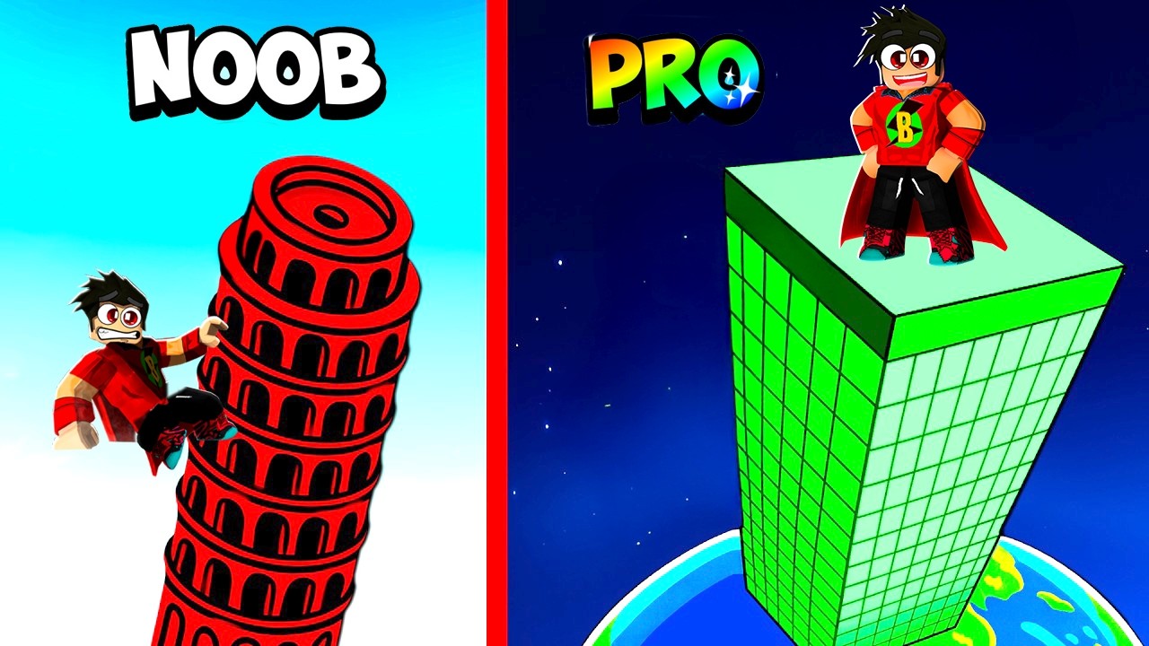 KOLLARIMI UZATIP EN YÜKSEĞE ÇIKTIM - Roblox Climb to Space