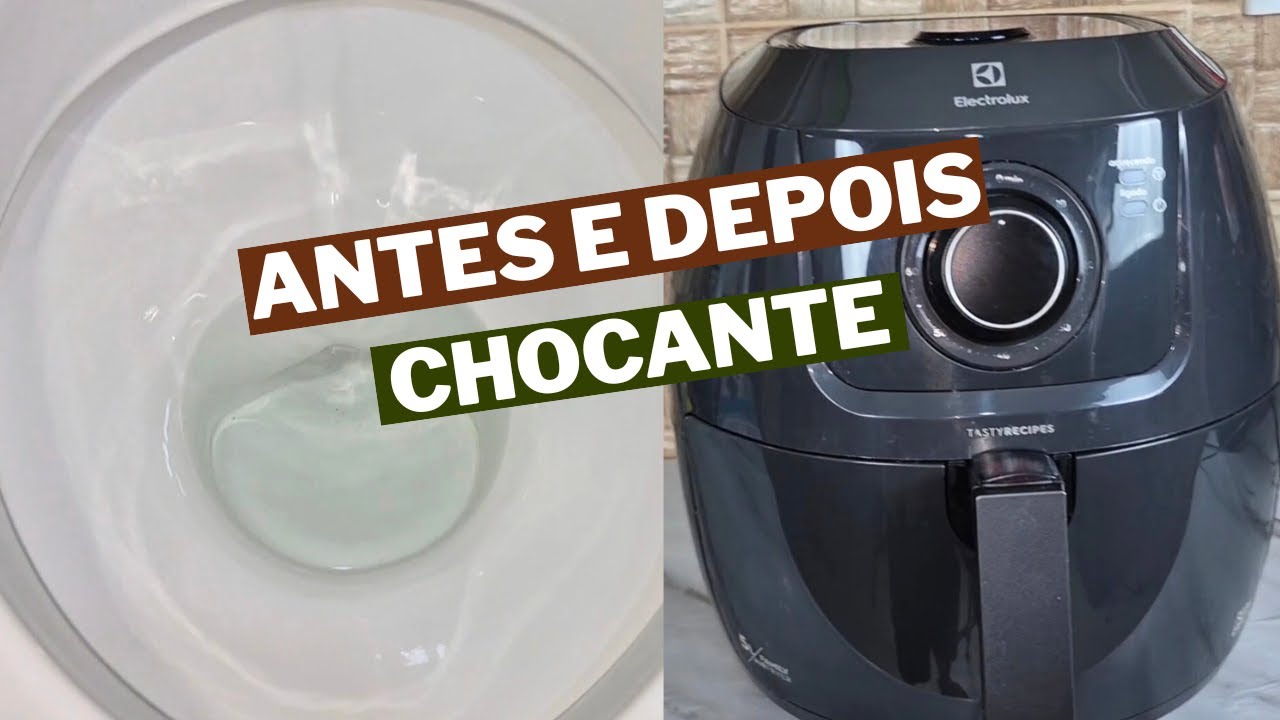 Antes e Depois Chocante   Vaso Sanitário e Airfryer Usando Esses Produtos