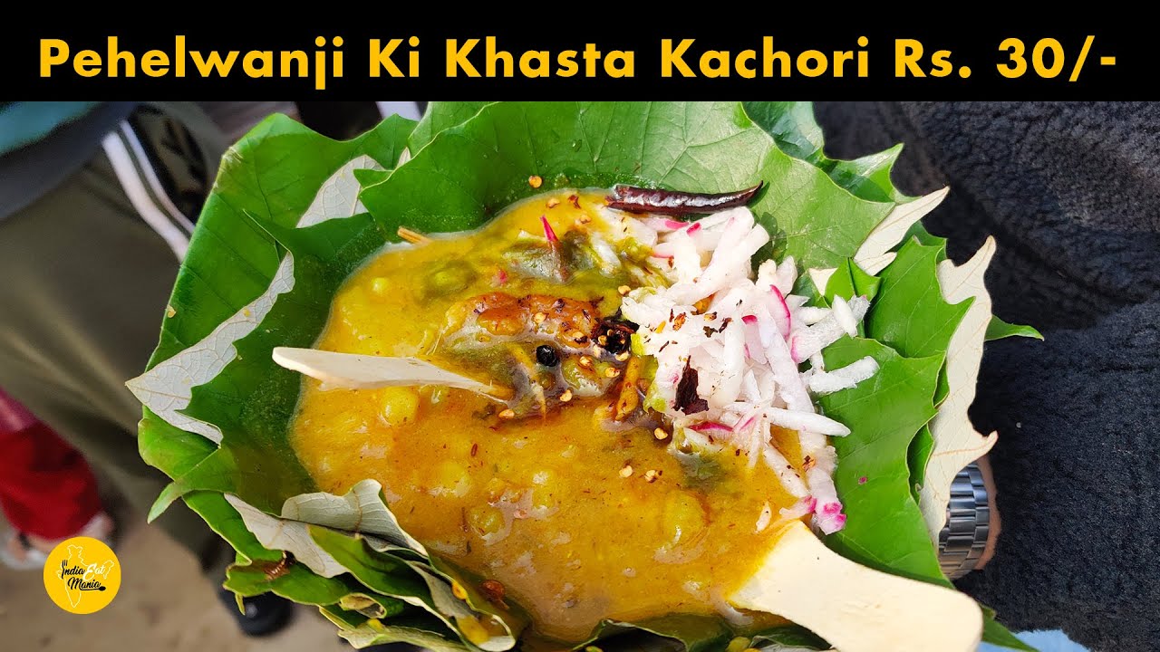 Haridwar Famous Pehelwanji Ki Khasta Kachori Rs. 30/- l Kankhal, Haridwar l Street Food