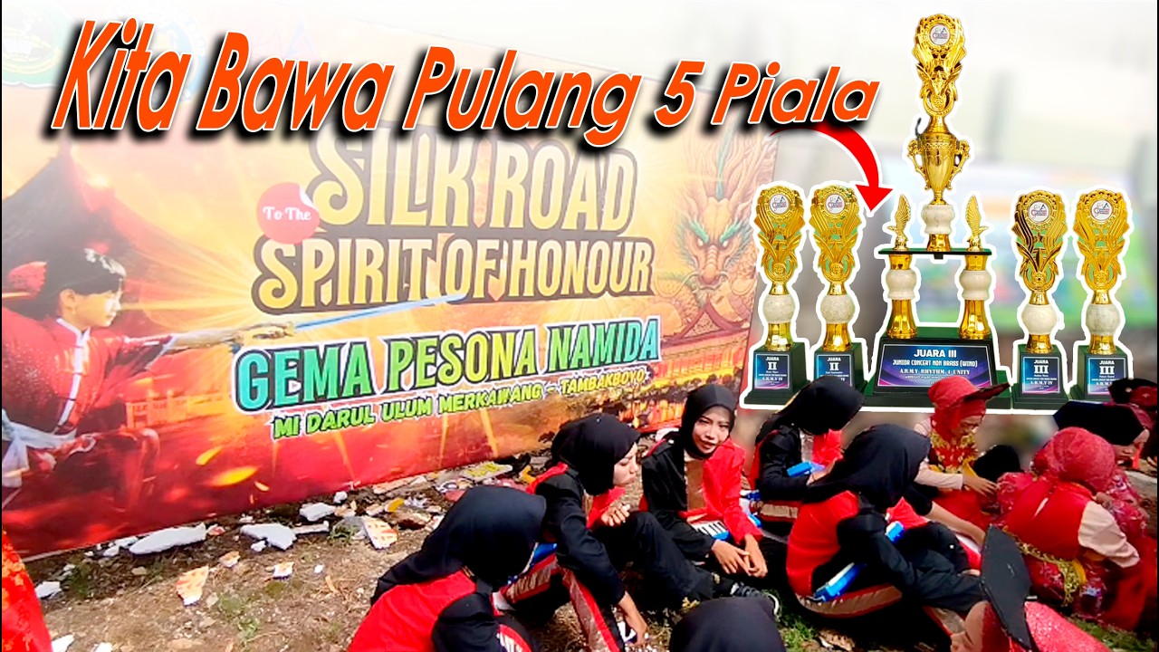 VLOG Gema Pesona Namida Squad 2026 Dalam ARMY TUBAN #darululummerkawang #drumband #marchingband