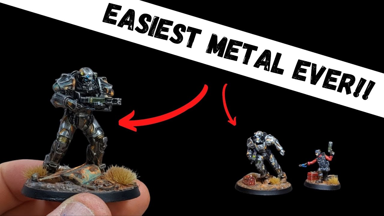 Quickest and Easiest Metallic Effects Ever! | Fallout Brotherhood of Steel