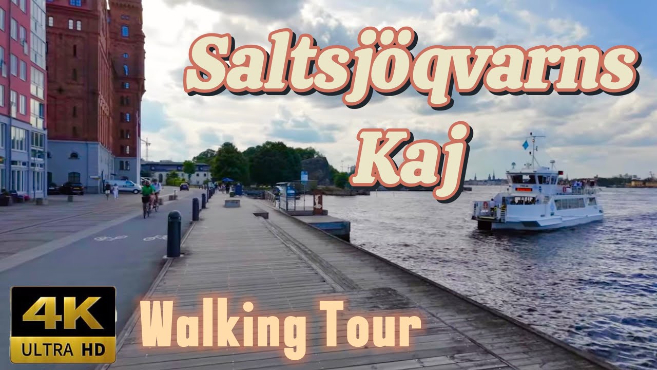 Saltsjöqvarns Kaj to Danvikstull Bridge – A Beautiful Walk!