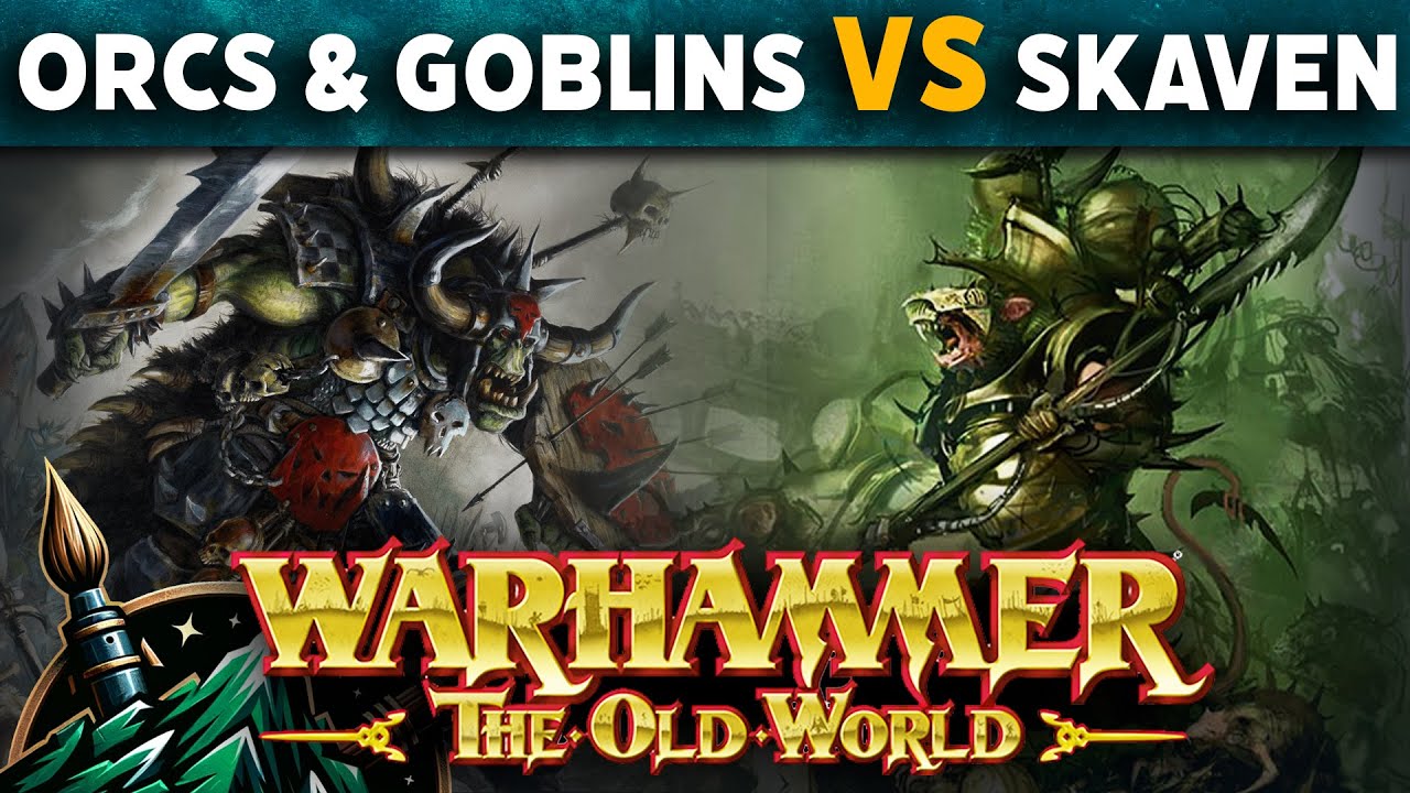 Orcs & Goblins vs Skaven Warhammer The Old World Battle Report