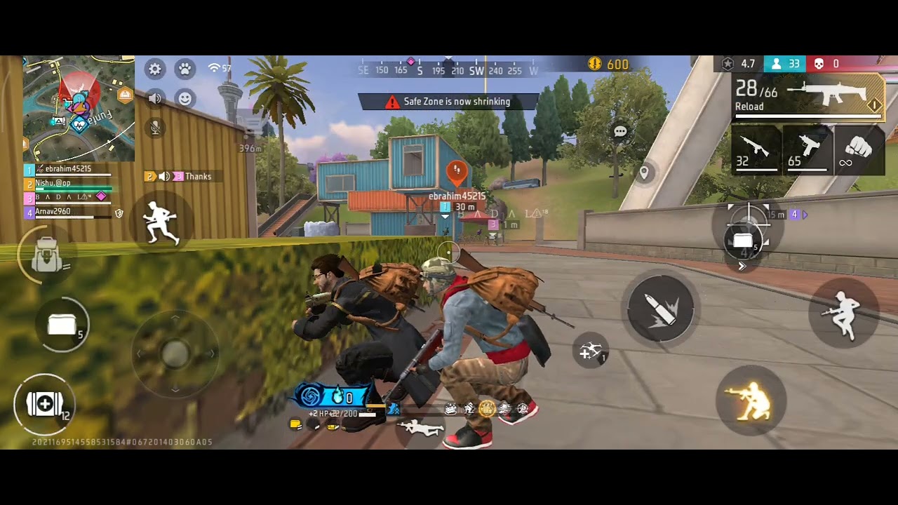 Free fire -Br-ranked in booyah 