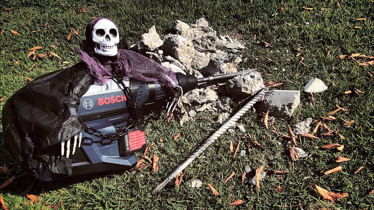 콘크리트 저승사자!! 보쉬 GBH18V-45C (BITURBO HAMMER DRILL)리뷰!! (제품협찬-보쉬코리아)