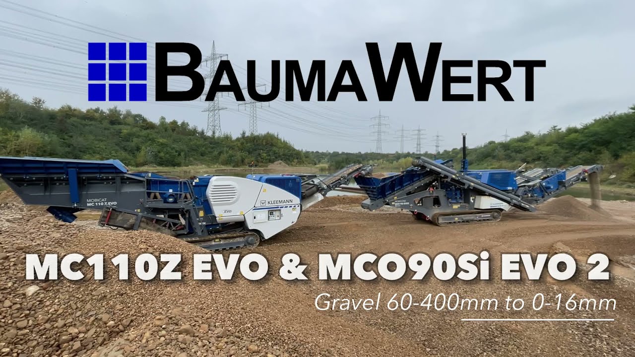 Kleemann MC110Z Evo & MCO 90 Si | Gravel 0-16mm