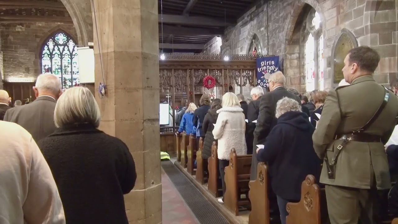 Market Drayton Remembrance day November 9th 2025