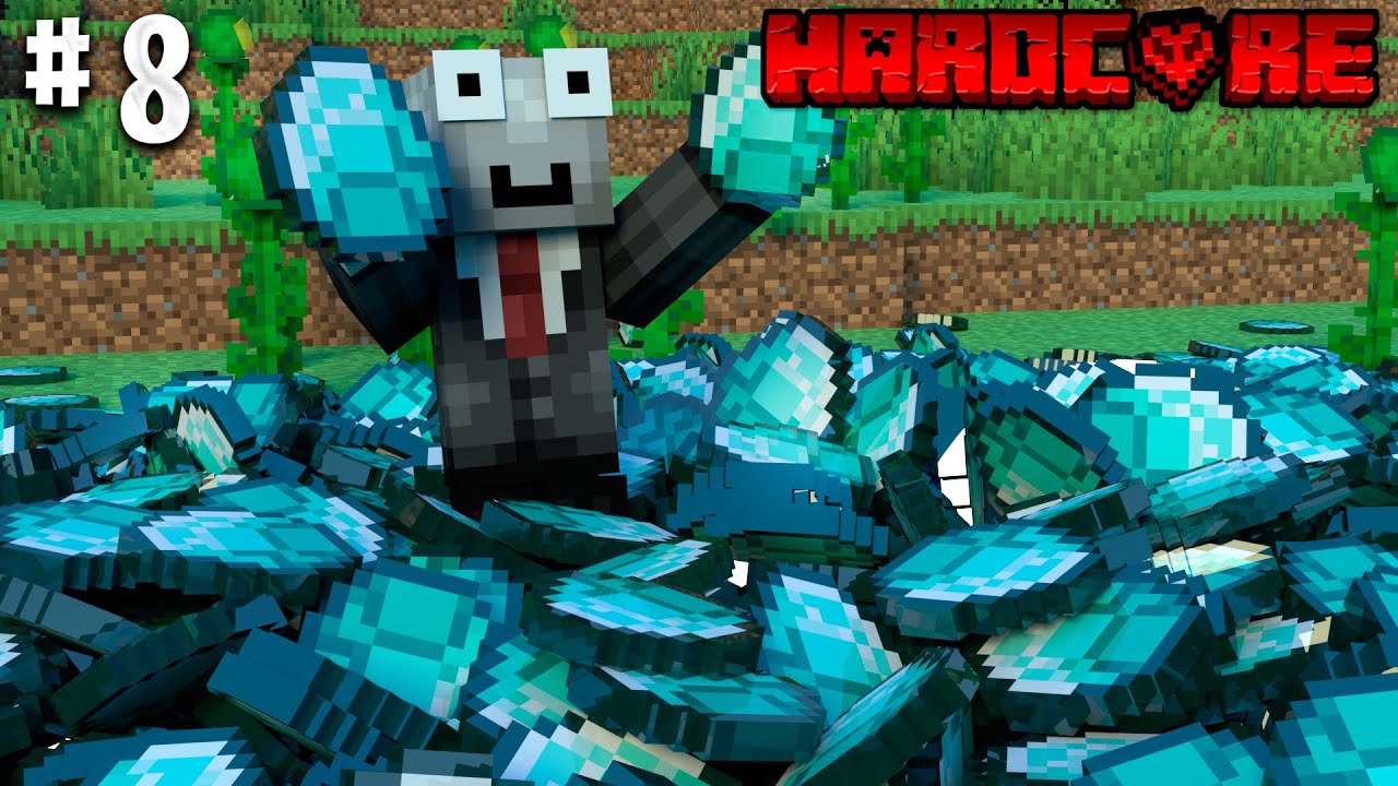 Minecraft Hardcore S2: TIMANTTIA! #8