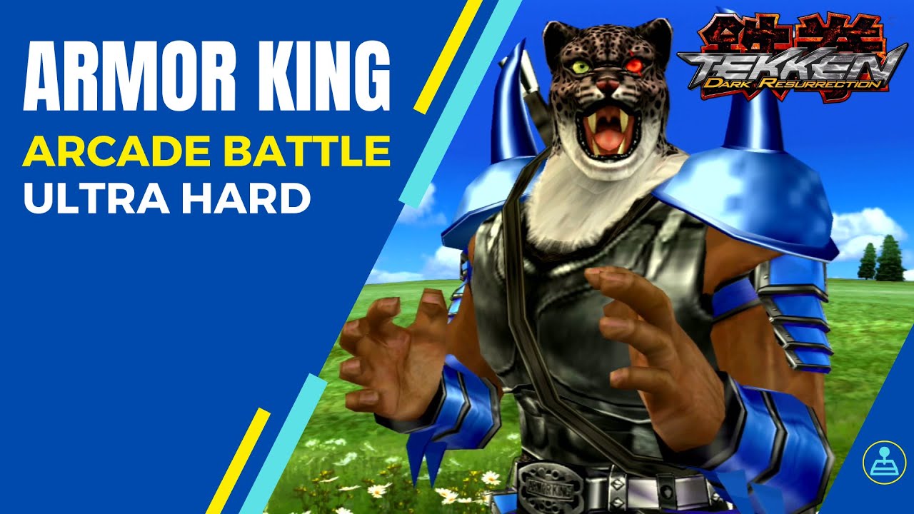 Tekken 5 Dark Resurrection | Armor King Arcade Battle | Ultra Hard (PS3)