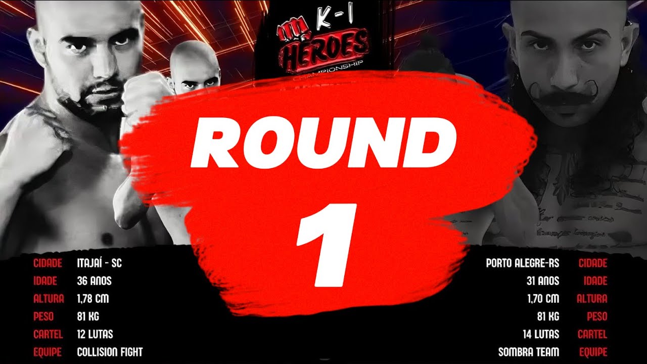 Round 1 - Trindade x Shaolin - K1 Heroes Championship