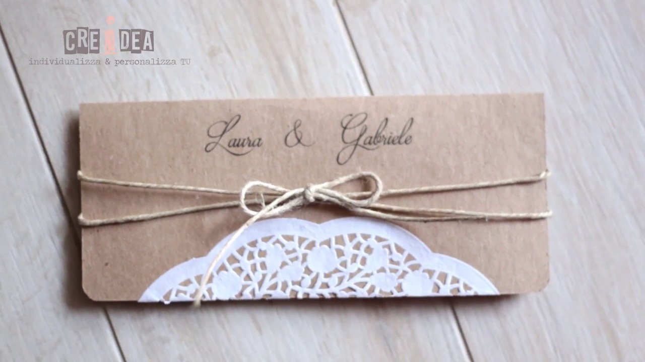 DIY Shabby chic Wedding Invitation-Partecipazione fai da te Shabby 5