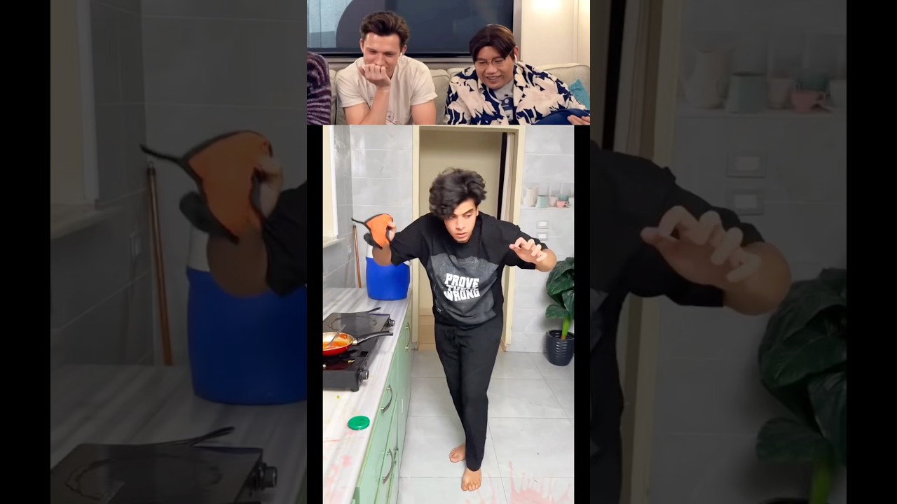 Реакция Тома Холланда на вирусные видео, часть 18 