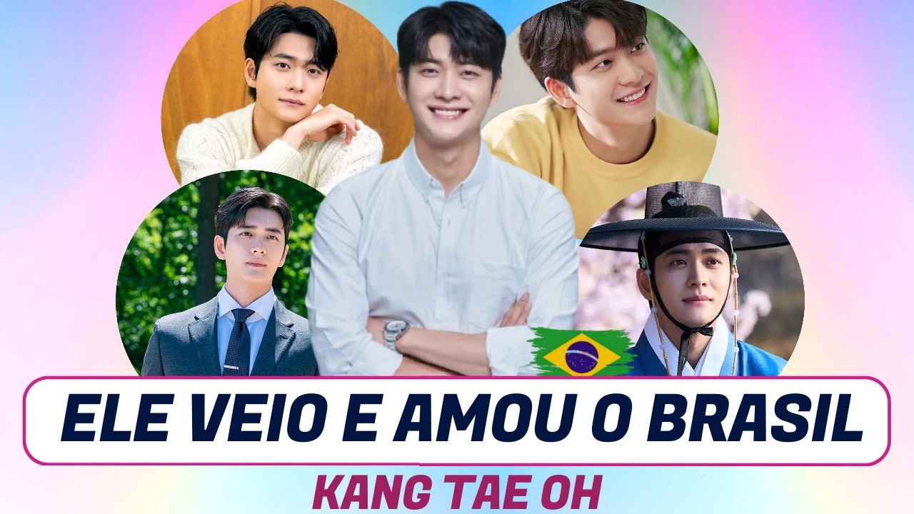KangTae-oh veio e amou o Brasil ! Passou perrengue por fãs, seus doramas, carreira, exercito e mais