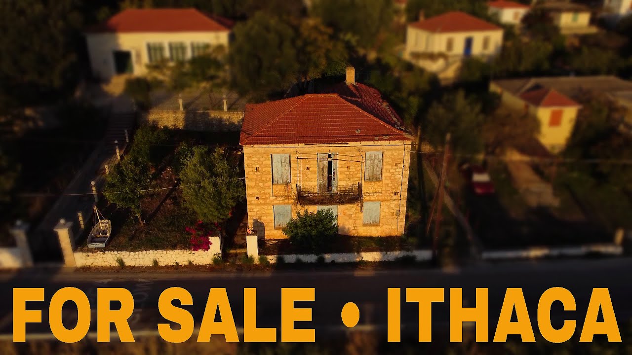 Buy Property in Ithaca Greece | Large Stone House for Sale with Sea Views