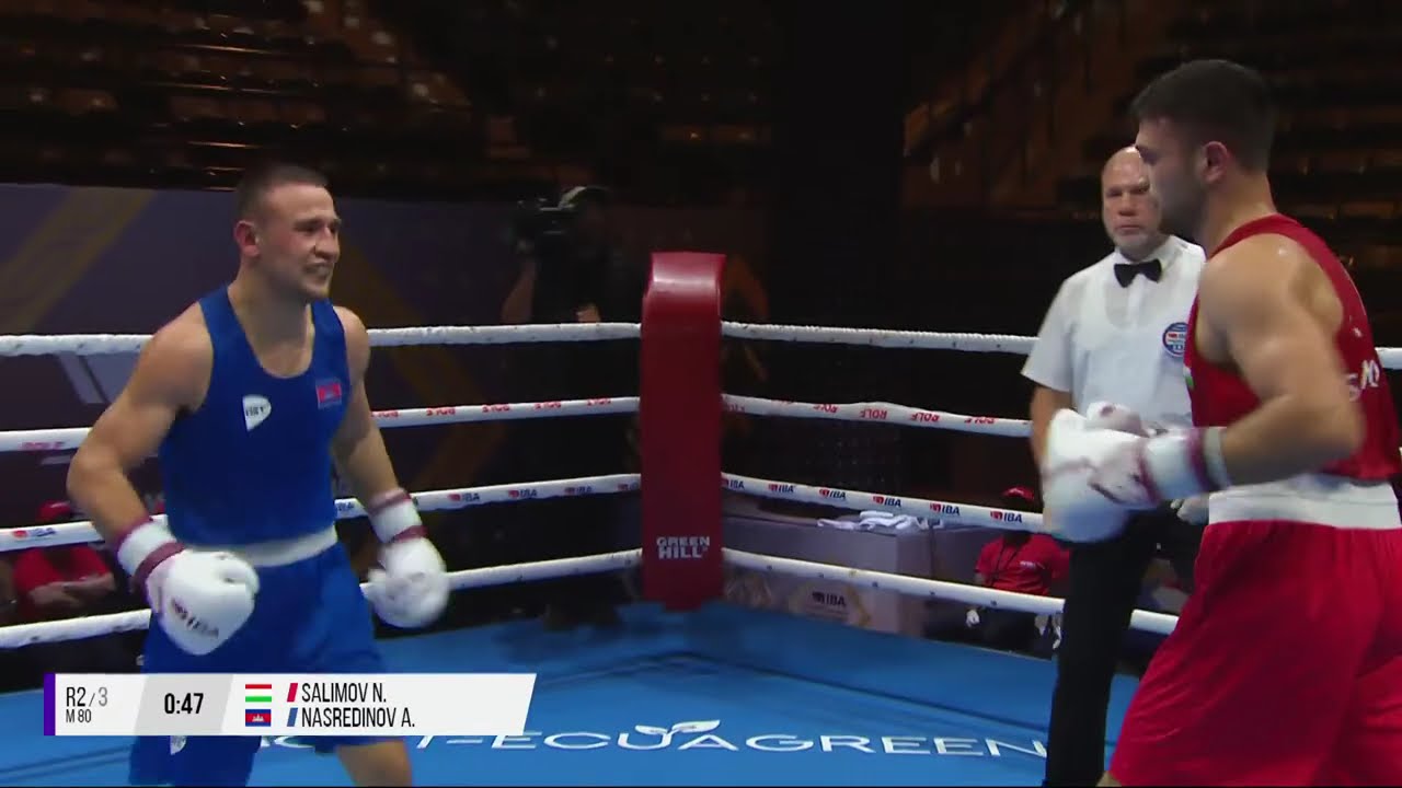 80kg SALIMOV Nekruz 🇹🇯 vs NASREDINOV Anvar 🇰🇭 | IBA 2025 Men’s WBCHs