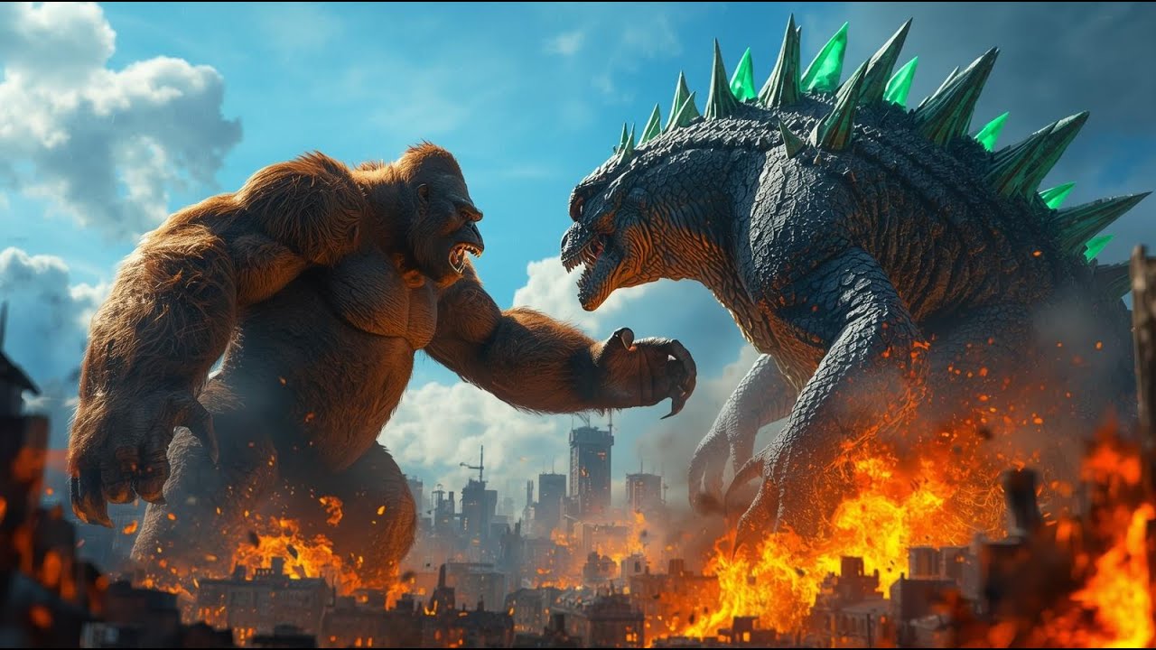 The Legendary Fight Between Kong and Godzilla