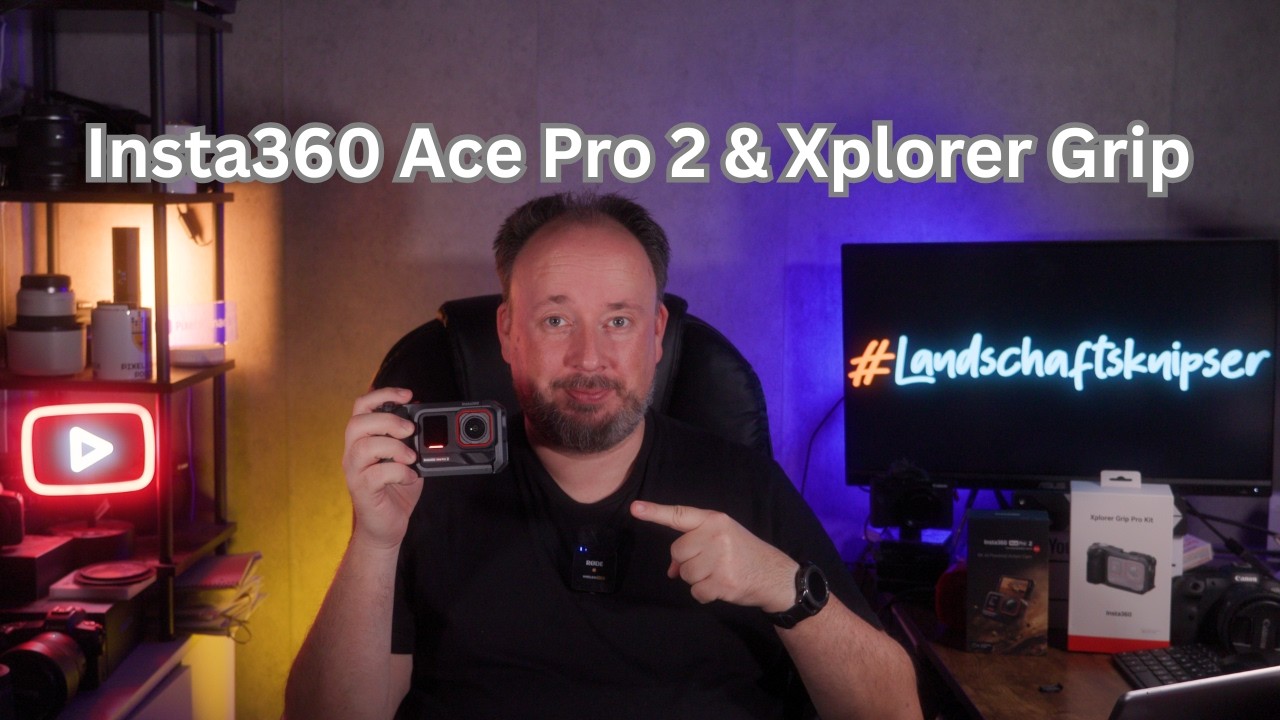 Insta360 Ace Pro 2 und der Xplorer Grip - coole Kombi mit kleinen Mängeln