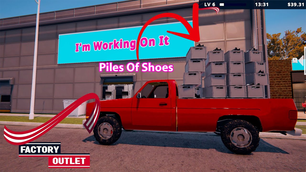 Factory Outlet Simulator - Part 3 - Making Massive Profits From Shoe Scalpers!