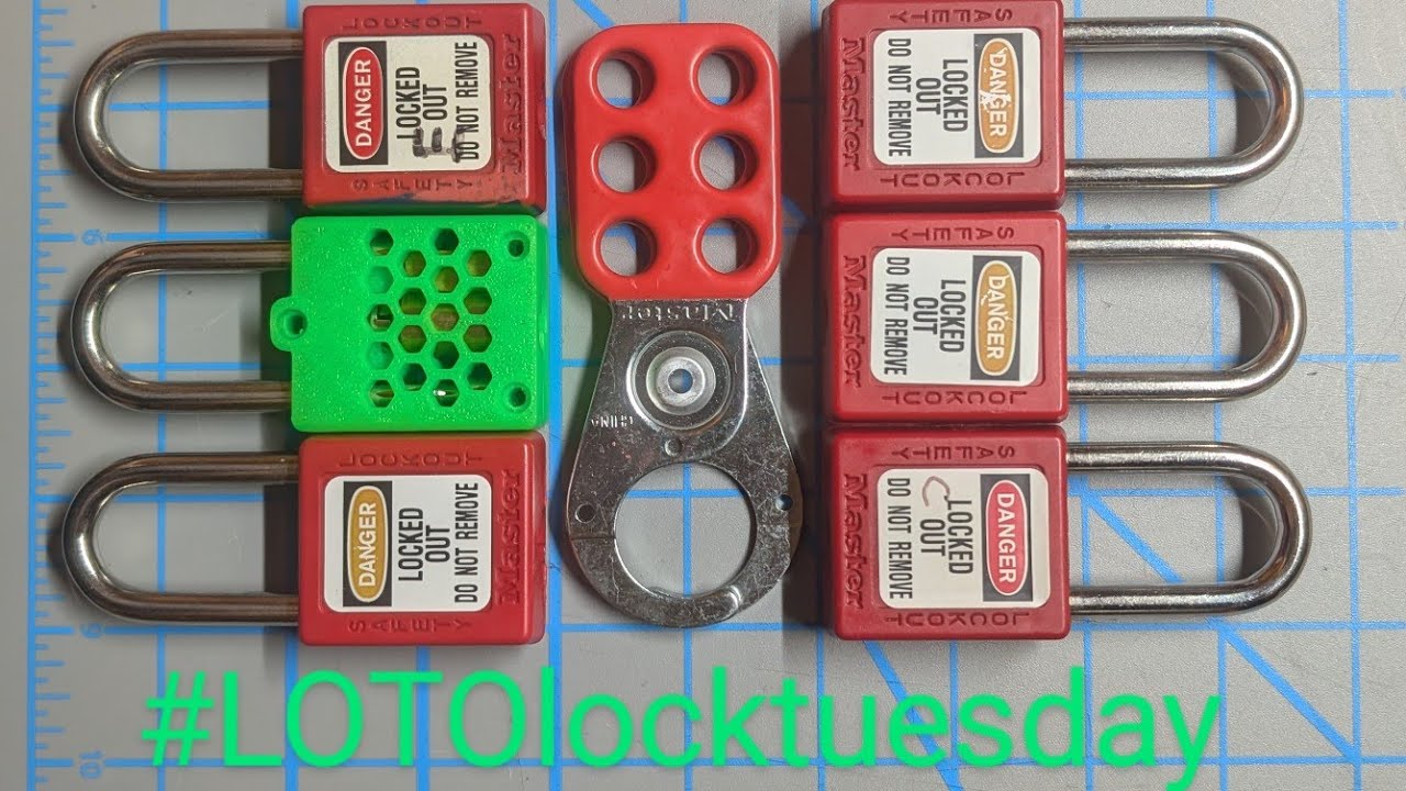 LOTO Lock challenge #lotolocktuesday