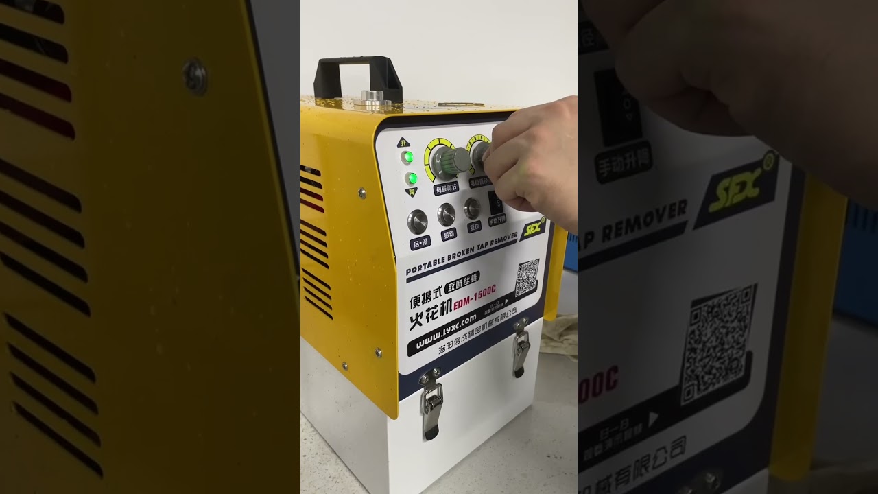 Fast Hole Portable EDM Machine EDM Precision Technologies - Fast Hole Drill Broken Tap Remover #edm