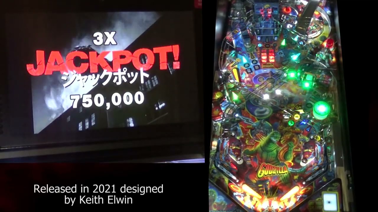 Godzilla Pinball - Gameplay (Japanese)