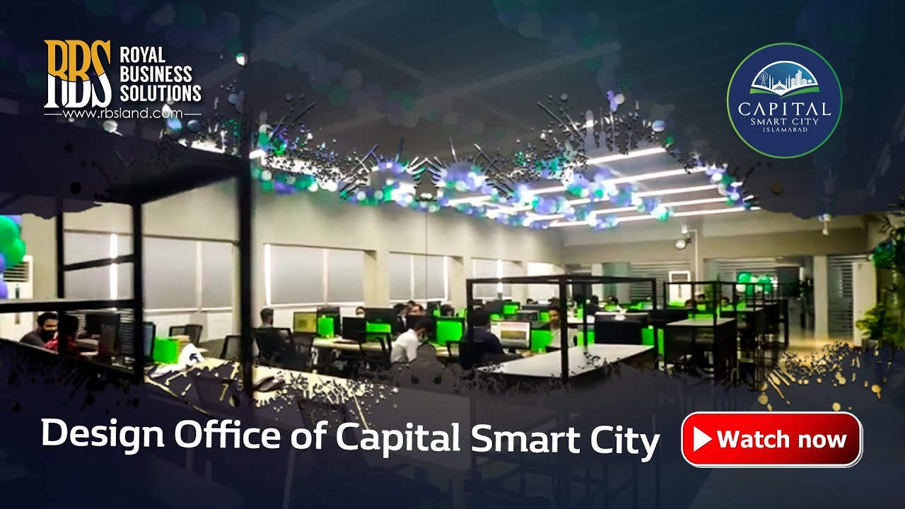 Design Office of Capital Smart City Islamabad on Site | For the Team, Behind the Dream