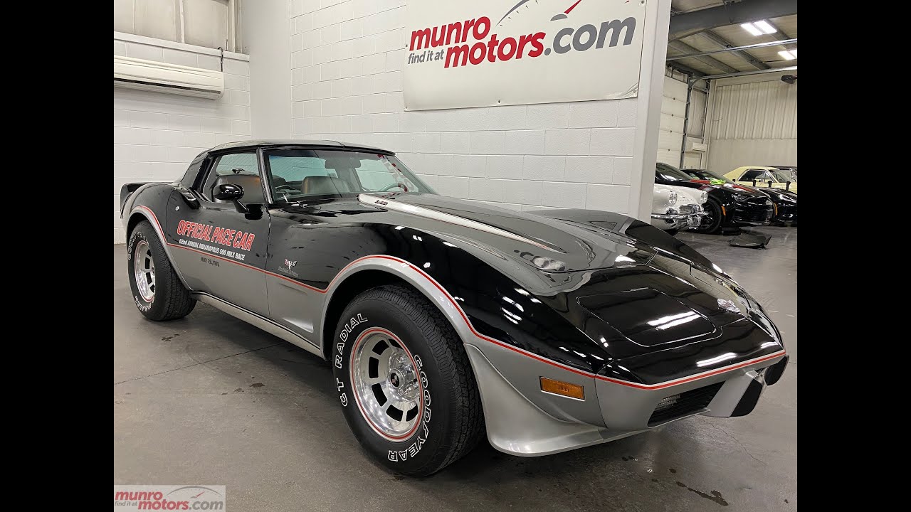 1978 Corvette SOLD SOLD SOLD Silver Anniversary Pace Car with only 525 miles.