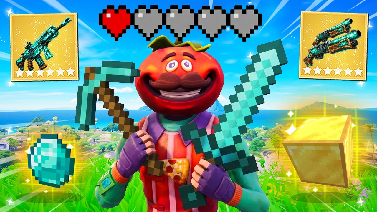 Can You Play Fortnite Like it's Minecraft?