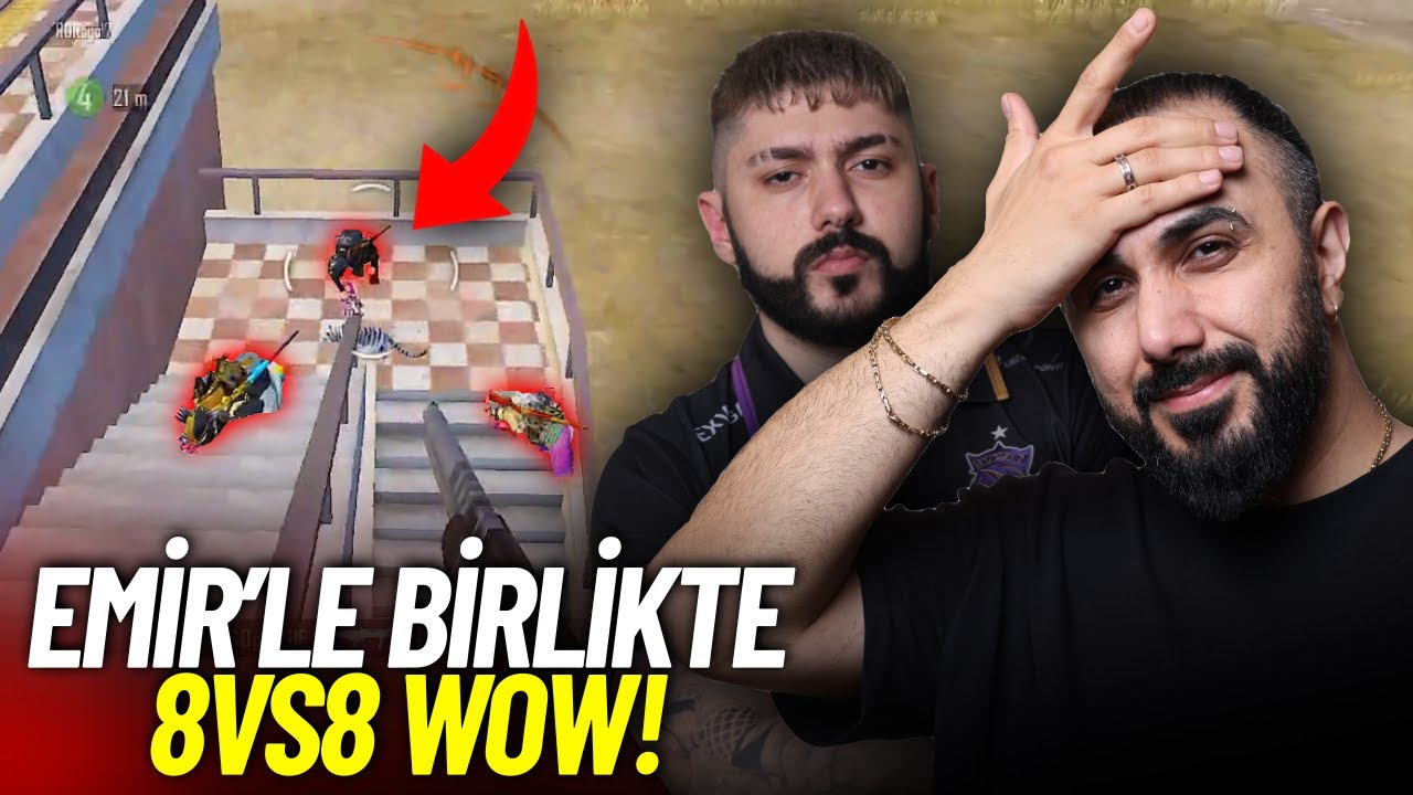 EKİPLE GÜLMEKTEN *LDÜREN 8VS8 WOW!