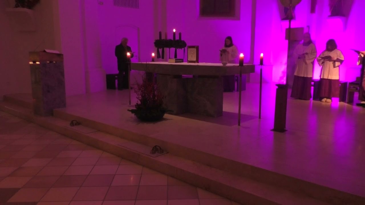 1. Rorategottesdienst aus der Pfarrkirche Ergoldsbach