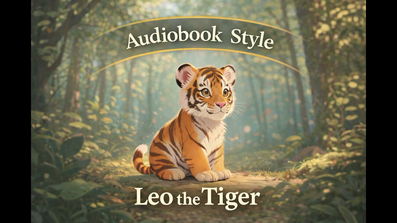 Story 1 | Leo the Baby Tiger | A Calm Audiobook-Style Story