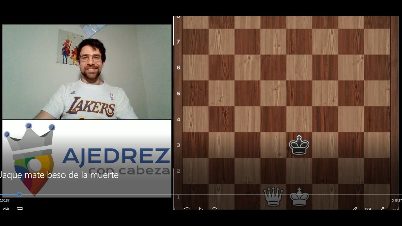 ¡El beso de la muerte!.... Principiantes de ajedrez ¡Aprende a darlo y que no te lo den!