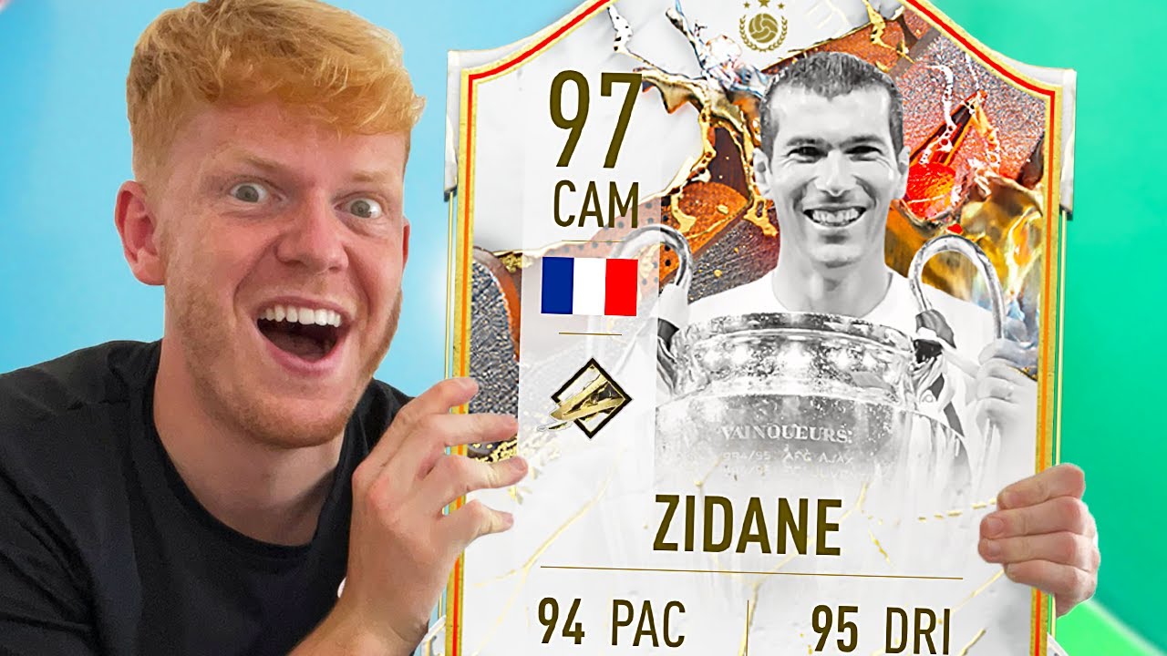 We PACKED A Trophy Titan! 97 Zidane 7 Minute Squad Builder