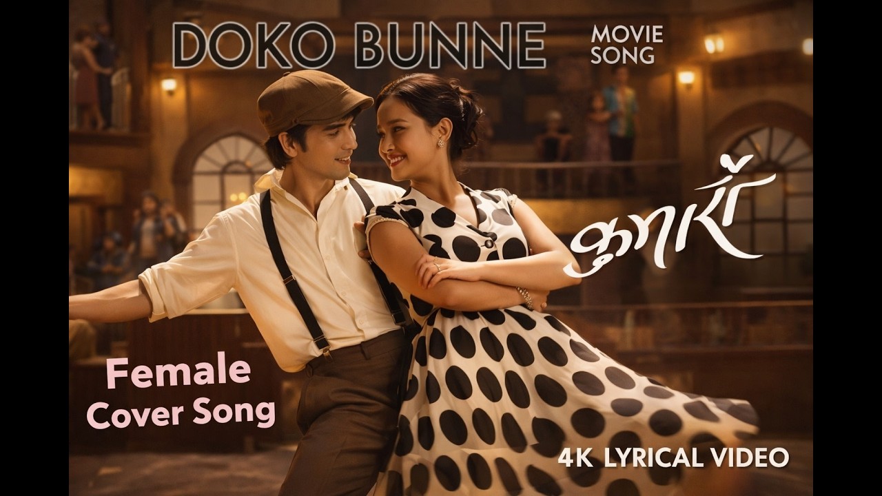 DOKO BUNNE (Lyrical Song) | KUMARI Movie | Female cover | 4k lyrical video #trending