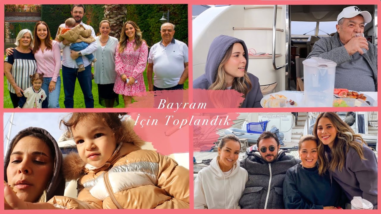 Sevdiğiniz bayram vlogu❤️ T&uuml;m aile toplandık, Sonunda youtube&rsquo;a d&ouml;n&uuml;ş yaptım