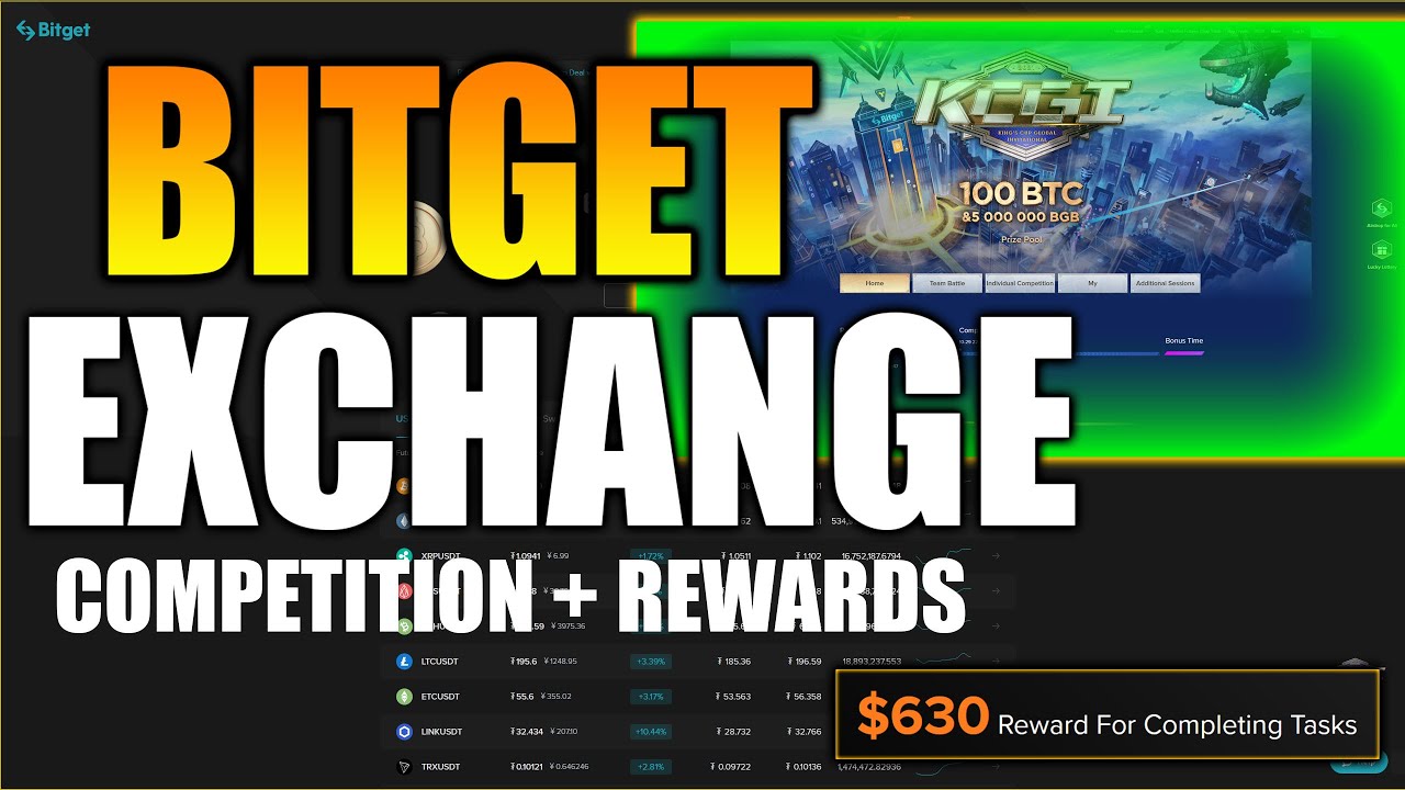 Bitget Exchange - MASSIVE Rewards + BIG COMPETITION PAYOUTS! Crypto Exchange