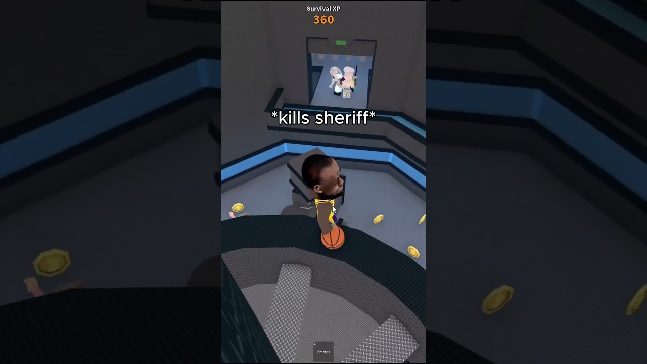 beating TEAMERS as LEBRON JAMES in MM2 💀🤣
