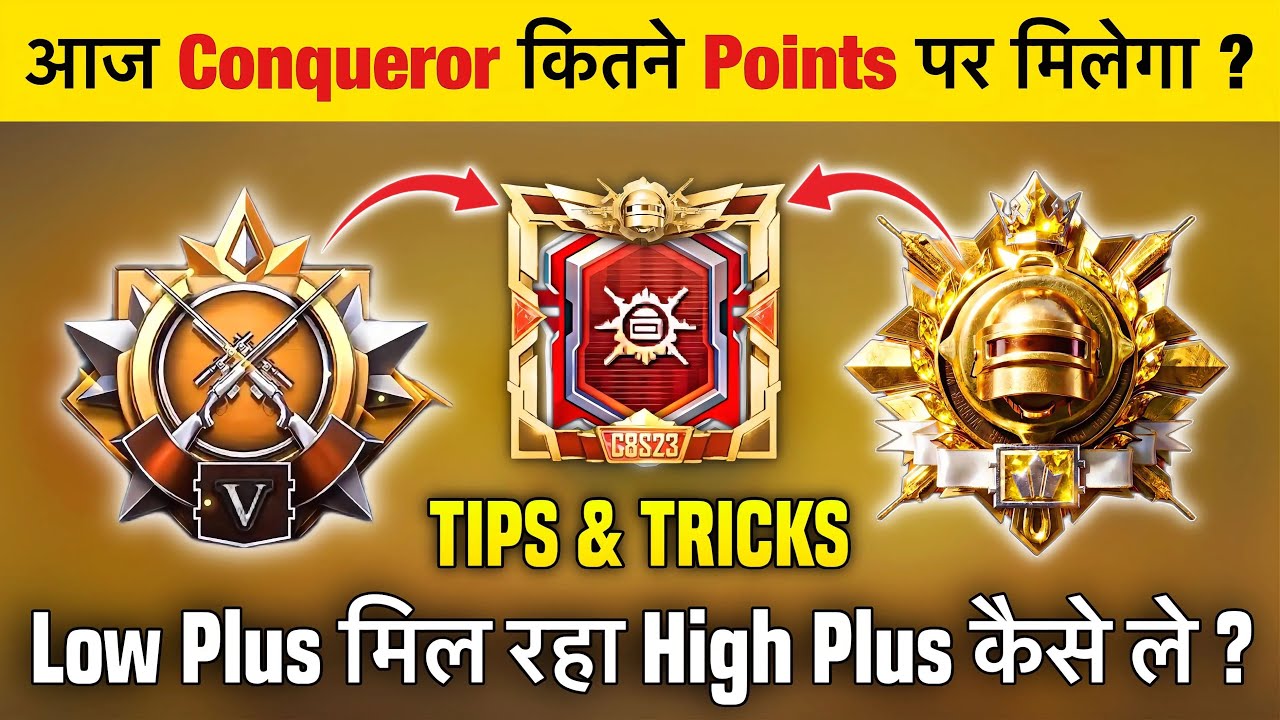 🇮🇳DAY 05 - AJ KITNE POINTS PR CONQUEROR MILEGA❓| SOLO, DUO, SQUAD CONQUEROR BEST TIPS & STRATEGY ✅