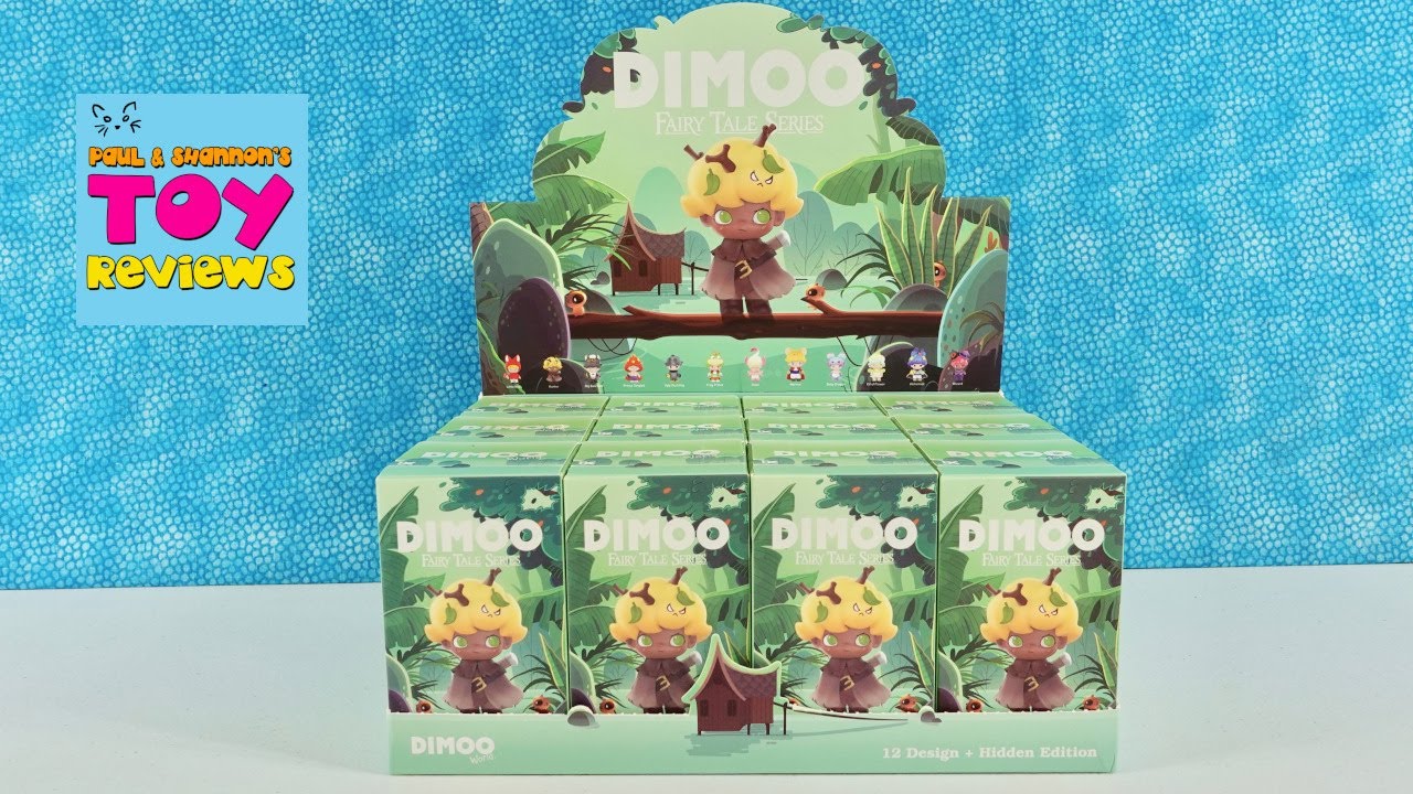 Открытие коробки с фигуркой Dimoo Fairy Tale Series от Pop Mart | PSToyReviews