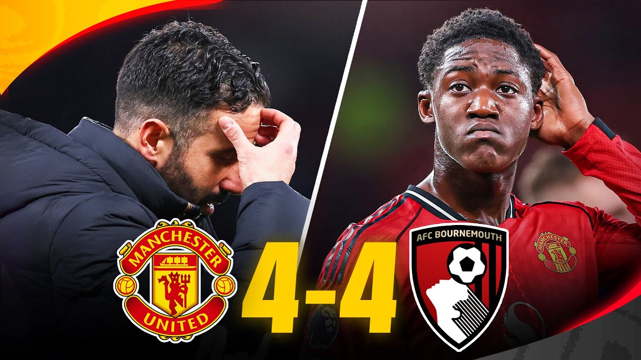 UNBELIEVABLE GAME, My Head Is GONE | MAN UTD 4-4 BOURNEMOUTH