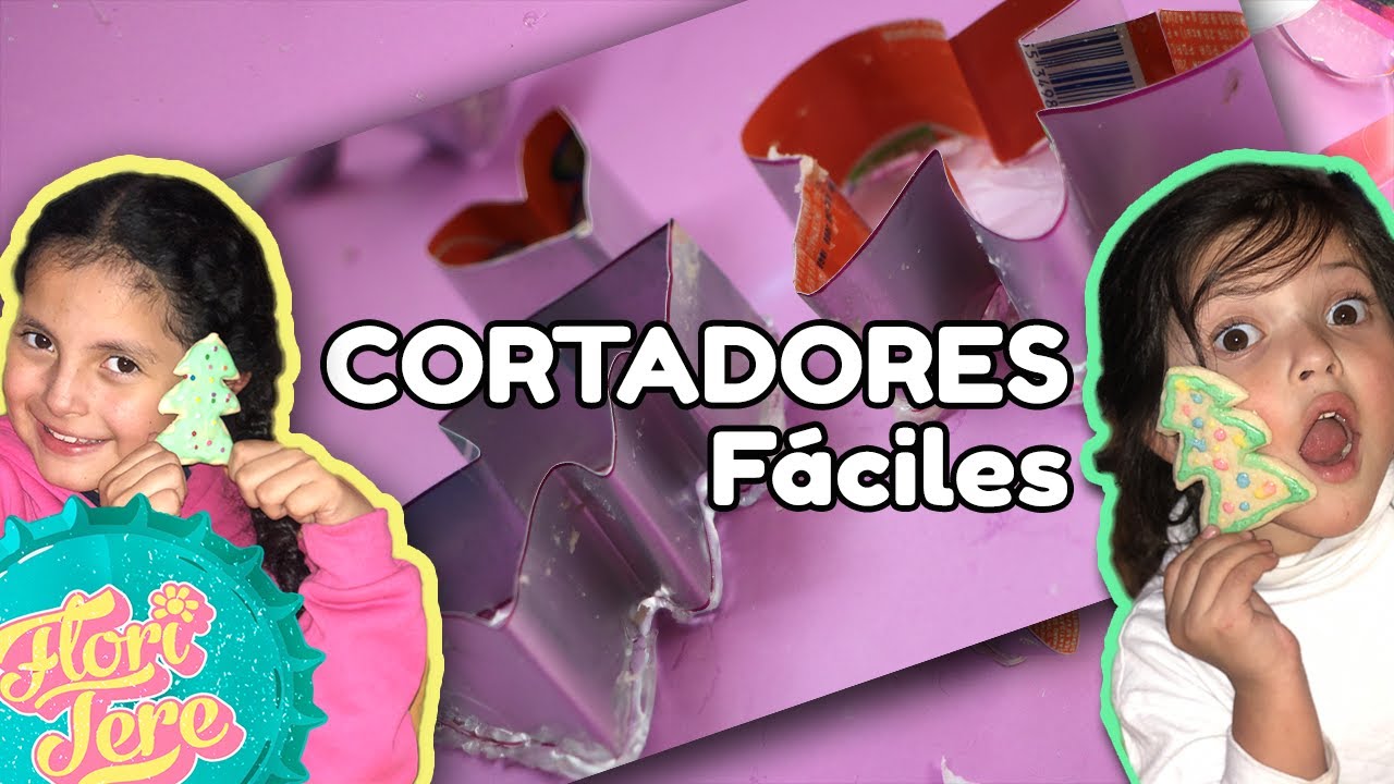 DIY: CORTADORES DE GALLETAS NAVIDEÑAS SUPER FÁCILES// CON LATAS //